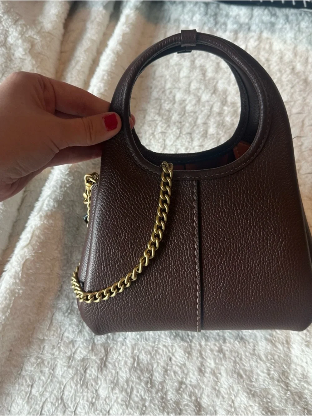 Coach Brass Maple Lana 19 Mini